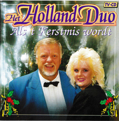 Holland Duo - Als 'T Kerstmis Wordt (CD) Compact Disc Goede Staat