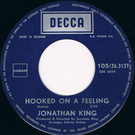 Jonathan King - Hooked On A Feeling