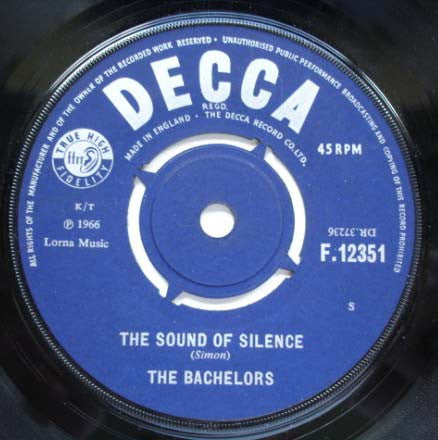 Bachelors - The Sound Of Silence 34111 Vinyl Singles VINYLSINGLES.NL