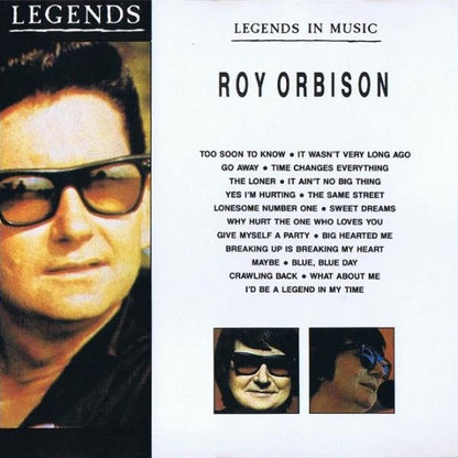 Roy Orbison - Legends In Music (CD) Compact Disc Goede Staat
