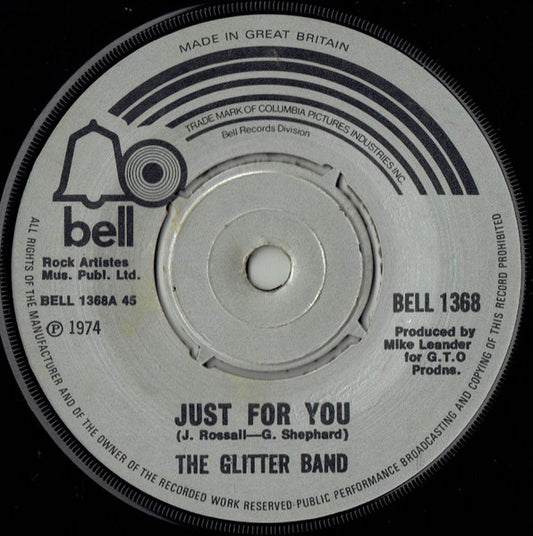 Glitter Band - Just For You 33875 Vinyl Singles VINYLSINGLES.NL