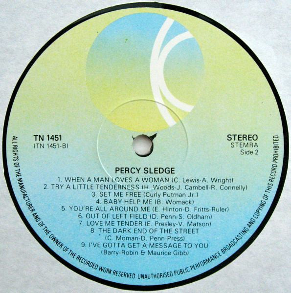 Percy Sledge - When A Man Loves... (LP) 50415