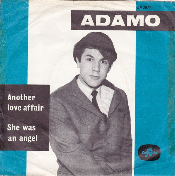 Adamo - Another Love Affair Vinyl Singles Vinyl Very Good (VG) <br> Hoes Good Plus (G+)