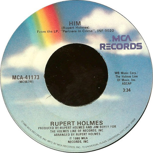 Rupert Holmes - Him 36180 Vinyl Singles Hoes: Generic Company