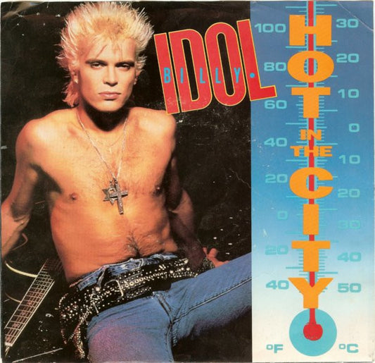 Billy Idol - Hot In The City 35917 Vinyl Singles Zeer Goede Staat