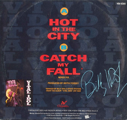Billy Idol - Hot In The City