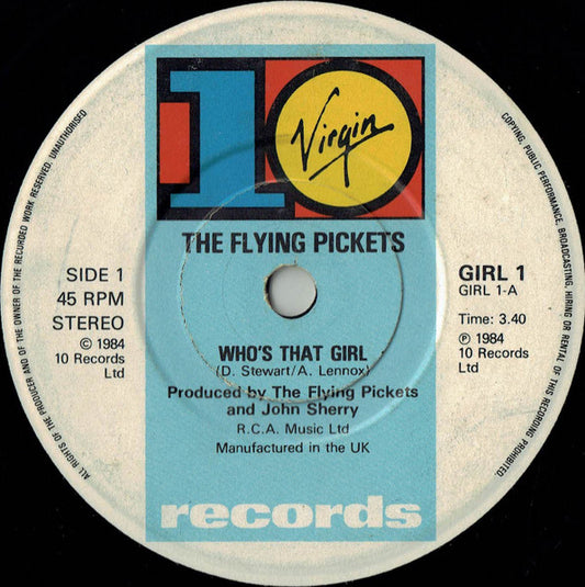 Flying Pickets - Who's That Girl 37830 Vinyl Singles Goede Staat