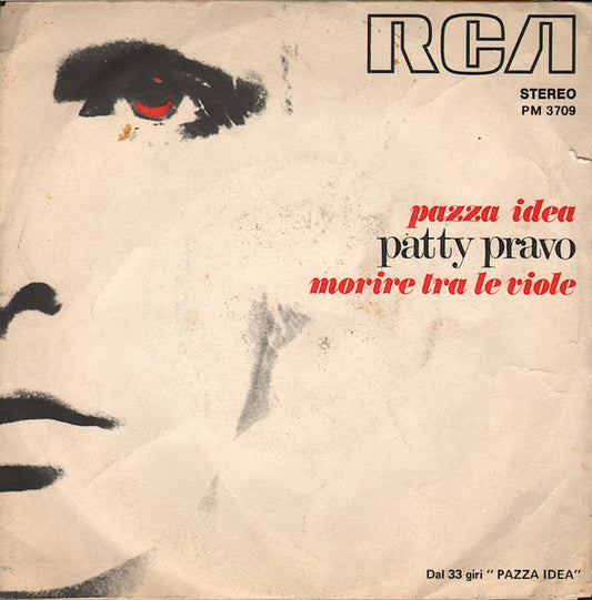 Patty Pravo - Pazza Idea 36104 Vinyl Singles Goede Staat