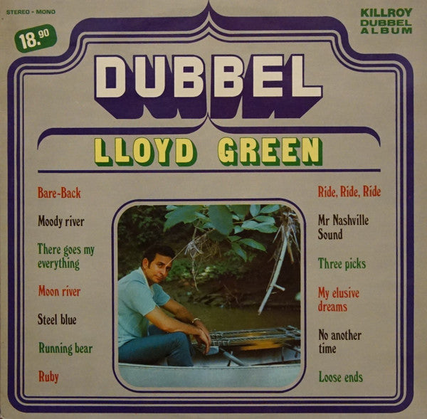 Lloyd Green - Dubbel (LP) Vinyl LP Dubbel Vinyl Very Good (VG) <br> Hoes Good Plus (G+)