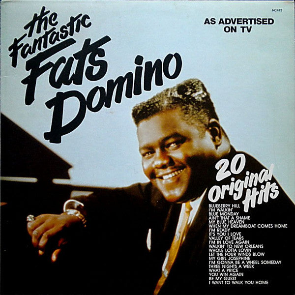 Fats Domino - The Fantastic Fats Domino (LP) Vinyl LP Vinyl Zeer Goed / Hoesje Goed "VINYLSINGLES.NL"