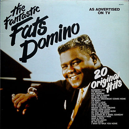Fats Domino - The Fantastic Fats Domino (LP) Vinyl LP Vinyl Zeer Goed / Hoesje Goed "VINYLSINGLES.NL"