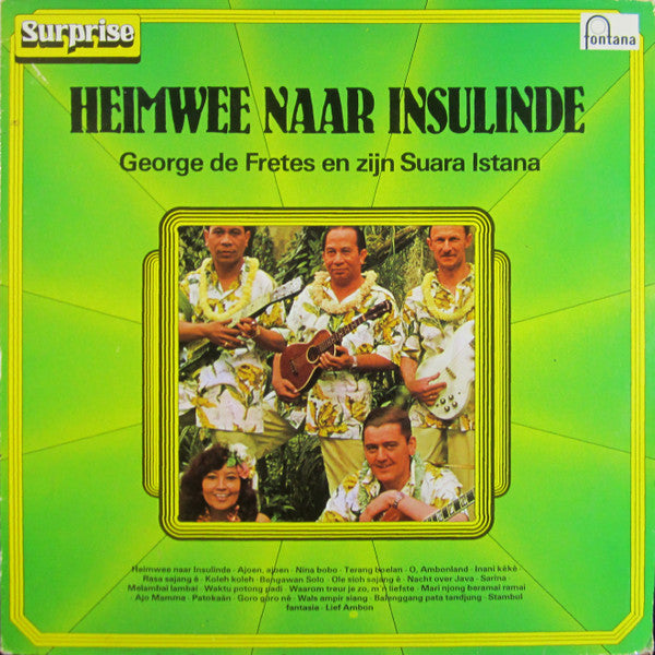 George de Fretes - Heimwee Naar Insulinde (LP)