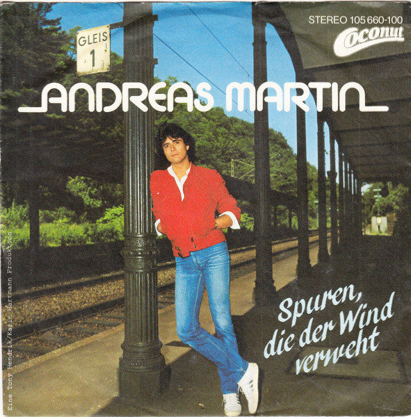 Andreas Martin - Spuren, Die Der Wind Verweht 34662 Vinyl Singles Goede Staat