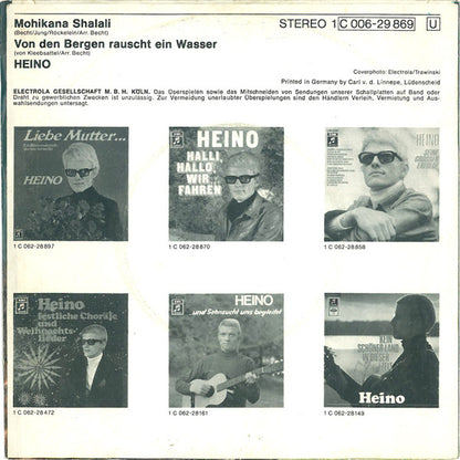 Heino - Mohikana Shalali Vinyl Singles Vinyl Goed / Hoes Redelijk