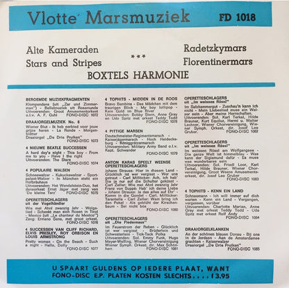 Boxtels Harmonie - Vlotte Marsmuziek (EP) 33643 Vinyl Singles Goede Staat