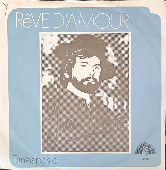 Julien Marnier - Réve D' Amour Vinyl Singles Vinyl Very Good (VG) <br> Hoes Good Plus (G+)