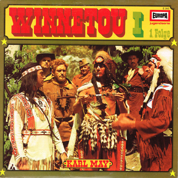Karl May - Winnetou I *. Folge (LP) Vinyl LP Vinyl Very Good (VG) <br> Hoes Good Plus (G+)
