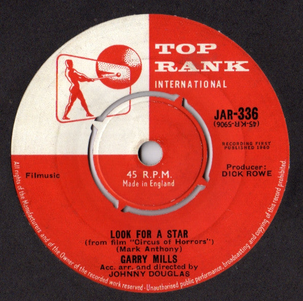 Garry Mills - Look For A Star Vinyl Singles Vinyl Goed / Hoes Generic