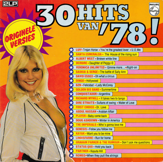 Various - 30 Hits van '78! (LP) 51342 Vinyl LP Dubbel Goede Staat