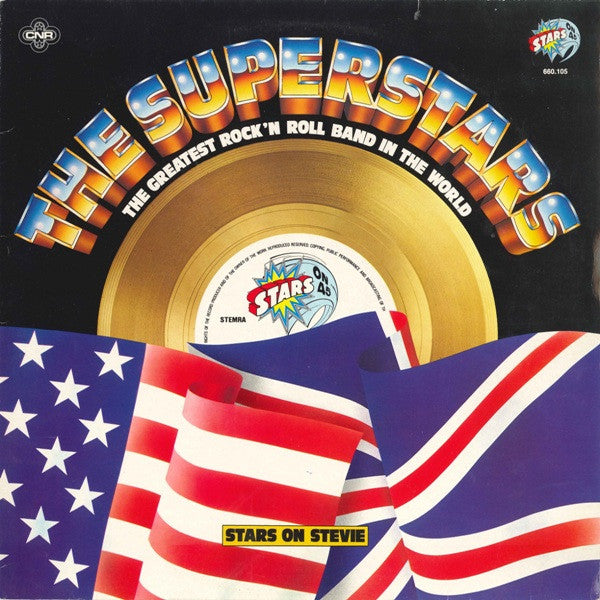 Stars On 45 - The Superstars (LP) Vinyl LP Vinyl Very Good (VG) <br> Hoes Good Plus (G+)