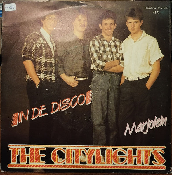 Citylights - Marjolein Vinyl Singles Vinyl Very Good (VG) <br> Hoes Good Plus (G+)