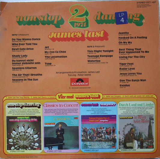James Last - Non Stop Dancing (LP)