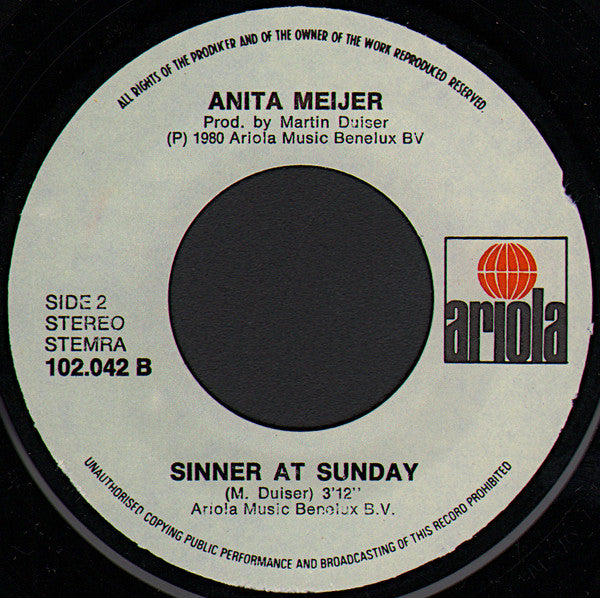 Anita Meijer - Rock Me Up A Mountain 17385 Vinyl Singles JUKEBOXSINGLES.NL