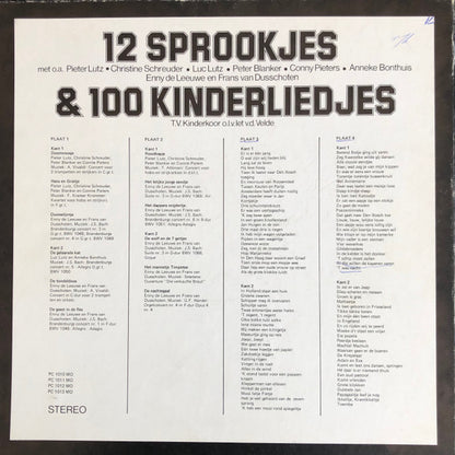 Various - 12 Sprookjes En 100 Kinderliedjes (LP) 51162