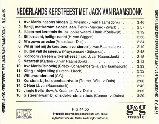 Jack van Raamsdonk - Nederlands Kerstfeest (CD) Compact Disc Goede Staat "VINYLSINGLES.NL"