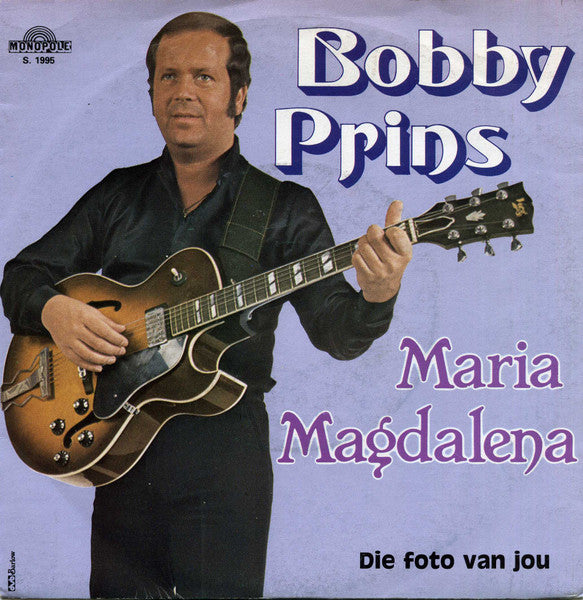 Bobby Prins - Maria Magdalena Vinyl Singles Vinyl Very Good (VG) <br> Hoes Good Plus (G+)