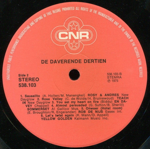 Various - De Daverende Dertien (LP) 49232