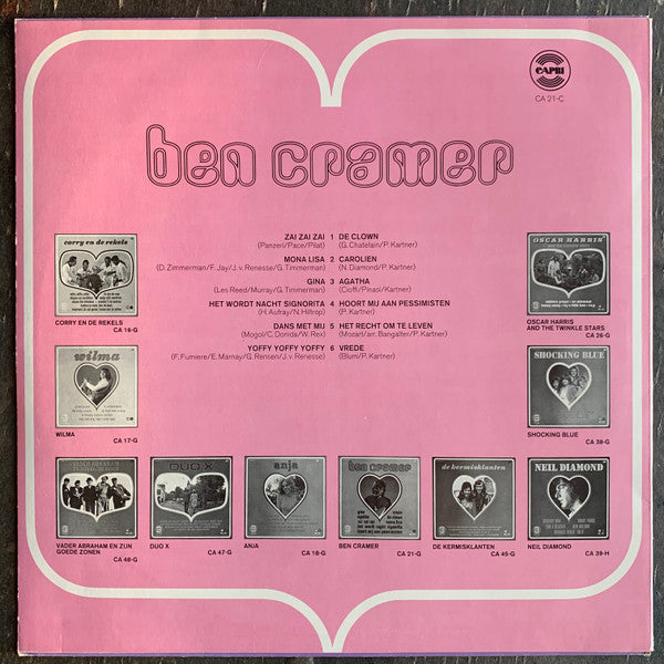 Ben Cramer - Veel Liefs Van ... Ben Cramer (LP) 48733