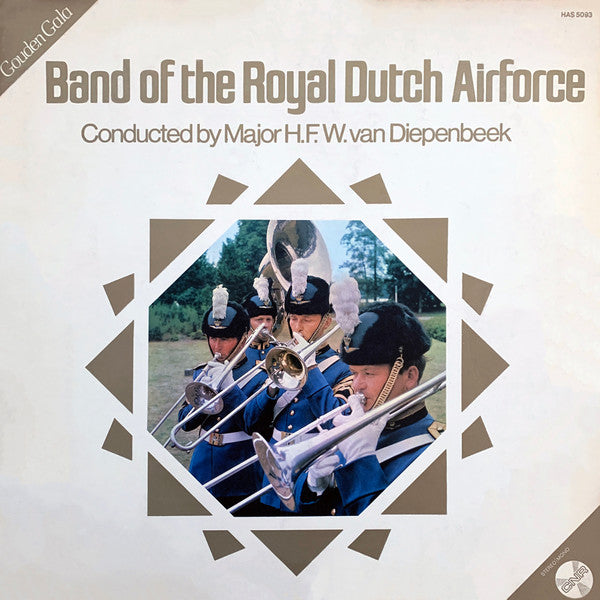 Band Of The Royal Dutch Airforce - Band Of The Royal Dutch Airforce (LP) Vinyl LP Vinyl Very Good (VG) <br> Hoes Good Plus (G+)