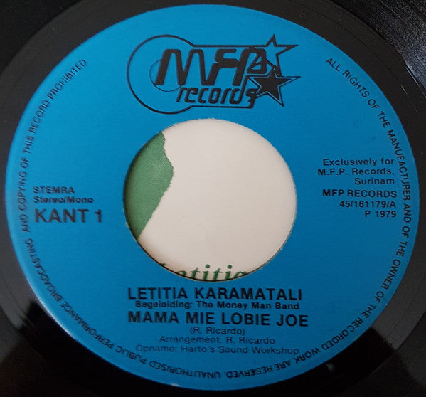 Letitia Karamatali - Mama Mie Lobie Joe