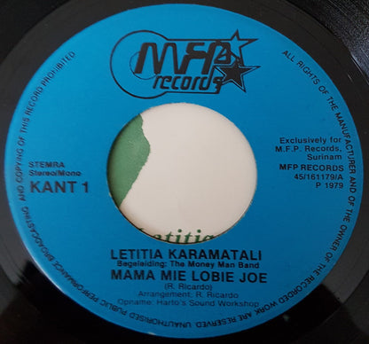 Letitia Karamatali - Mama Mie Lobie Joe
