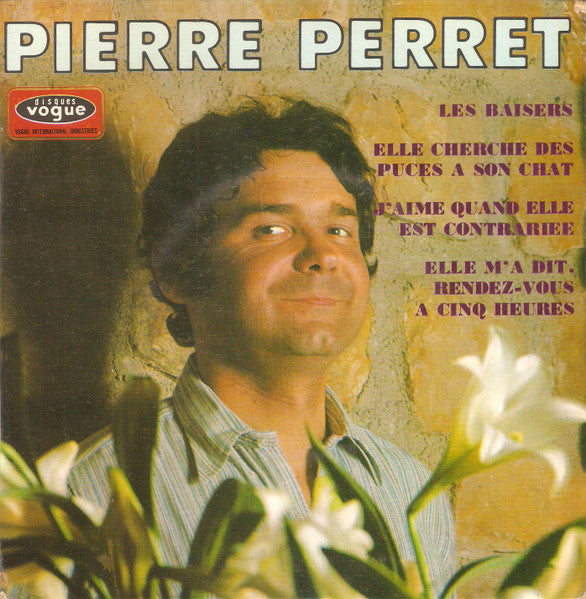 Pierre Perret - Les Baisers Vinyl Singles Vinyl Very Good (VG) <br> Hoes Good Plus (G+)