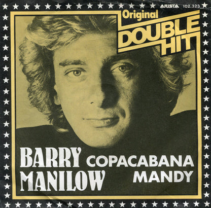 Barry Manilow - Copacabana Vinyl Singles Vinyl Very Good (VG) <br> Hoes Good Plus (G+)