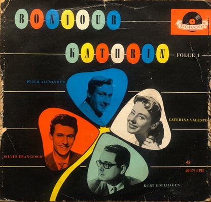 Caterina Und Silvio - Bonjour Kathrin Folge 1 42585 Vinyl Singles EP Vinyl (VG) <br> Hoes (G+)