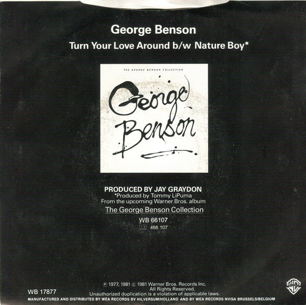 George Benson Turn Your Love Around 35900 VINYLSINGLES NL George benson turn your love around 35900 vinylsingles nl
