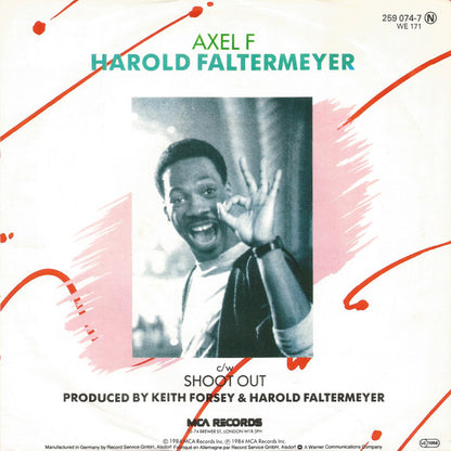 Harold Faltermeyer - Axel F 35737 Vinyl Singles Goede Staat