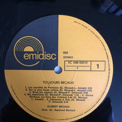 Gilbert Bécaud - Toujours Becaud (LP)