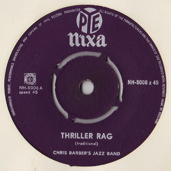 Chris Barber's Jazz Band - Thriller Rag 19425 Vinyl Singles Zeer Goede Staat