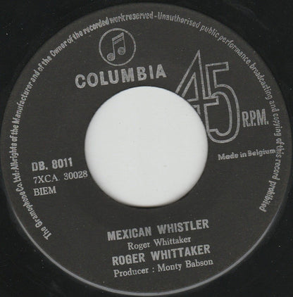 Roger Whittaker - Mexican Whistler Vinyl Singles Vinyl Very Good (VG) <br> Hoes Generic