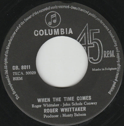 Roger Whittaker - Mexican Whistler Vinyl Singles Vinyl Very Good (VG) <br> Hoes Generic