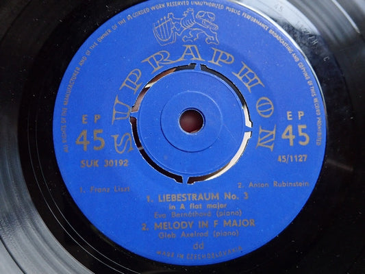 Halina Czerny-Stefańska • Germaine Leroux - Piano Melodies (EP) 19424 Vinyl Singles Zeer Goede Staat