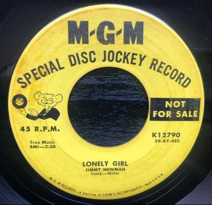 Jimmy C. Newman - I'd Be Fool Enough Vinyl Singles Vinyl Goed / Hoes Generic