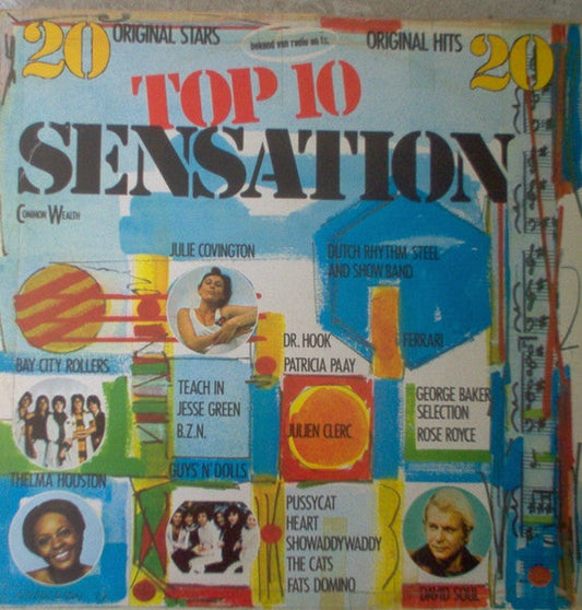 Various - Top 10 Sensation (LP) 51035 Vinyl LP Goede Staat