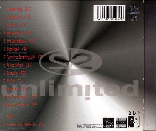 2 Unlimited - Real Things (CD) Compact Disc Goede Staat
