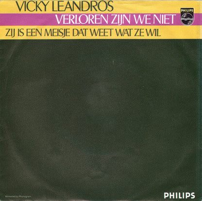 Vicky Leandros - Verloren Zijn We Niet 38190 Vinyl Singles Goede Staat