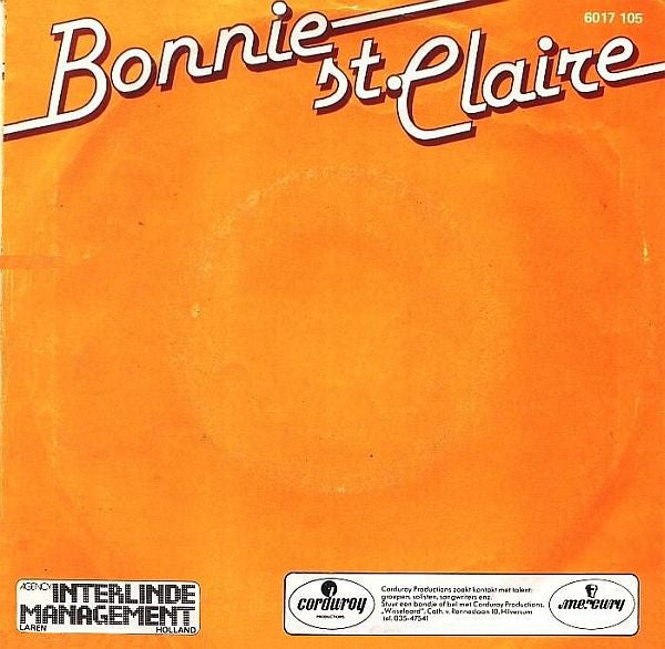 Bonnie St. Claire - Bonnie Kom Je Buiten Spelen Vinyl Singles Vinyl Very Good (VG) <br> Hoes Good Plus (G+)